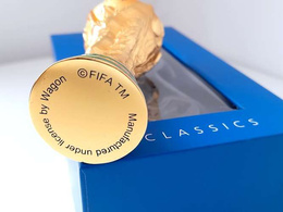 3D Official Trophy FIFA World Cup gold-plated replica (Official Licensed Product) 10 cm