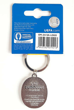 UEFA Euro 2024 Germany logo keyring (Official Licensed Product)