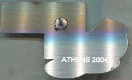 Badge Official Timekeeper SWATCH at the Olympic Games Athens 2004 (2)