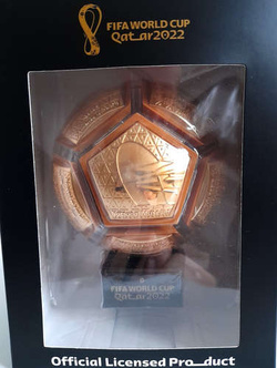 FIFA World Cup Qatar 2022 Puzzle Pin 3D Ball - Iconic Qatar Mosaic set of 12 pins (Official Licensed Product)