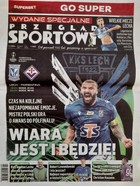 Lech Poznan - ACF Fiorentina UEFA Europa Conference League 13 and 20.4.2023 matches magazine (Przeglad Sportowy)