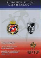 Wisla Cracow - Vitoria Guimaraes (29.09.2005) - UEFA Cup First Round match programme