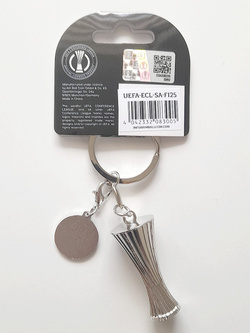 UEFA Europa Conference League 2025 Wroclaw Final Real Betis - Chelsea FC 3D Trophy keyring (official licensed product)