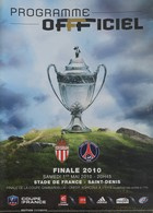 AS Monaco - PSG, Coupe de France Final match (01.05.2010) Official Programme