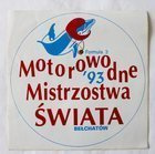 Motorboat World Championships Bełchatów 1993 sticker