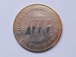 Commemorative medal 50 years of AWF Wrocław 1946-1996