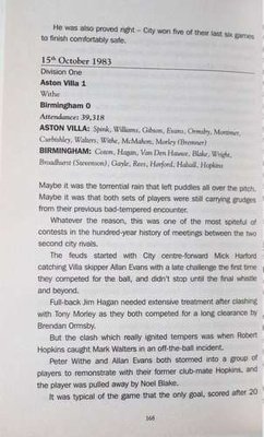 Rivals: Aston Villa vs Birmingham City. Classic Midland Derby Games