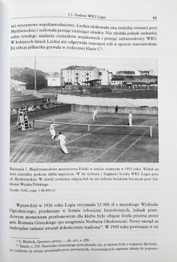 Warsaw's sports infrastructure before World War II