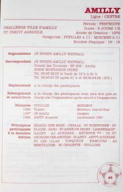 The Guide of youngest football teams tournaments 1988-1989 (France)