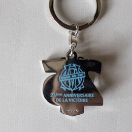 Keyring 25th Anniversary of Olympique de Marseille victory of UEFA Champions League (official product)