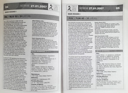 Fastbreak. One-day magazine of the 20th Men's Handball World Championship Germany 2007 (27th January)