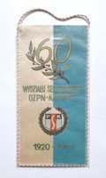 60th Anniversary Referee Department of Katowice District Football Association pennant