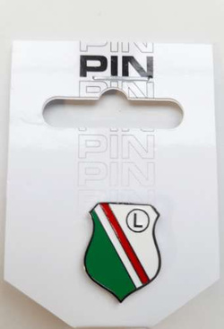 Legia Warsaw crest pin badge (official product)