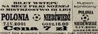 Polonia Przemysl - LKS Niedzwiedz III league ticket (07.04.2001)