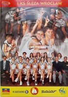 Sleza Wroclaw - CCC Polkowice Basketball Ekstraklasa women league (22.2.2003) official match programme