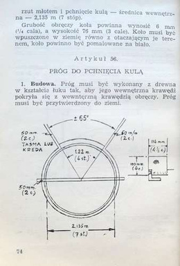 Rules of competitions in athletics (1959)