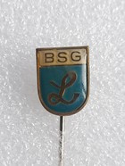 BSG Langburkersdorf badge (East Germany, epoxy)