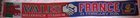 Wales - France Rugby match (Millenium Stadion 21.02.2014) official scarf