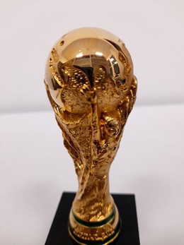 Trophy Replica Pedestal FIFA World Cup Qatar 2022 (Official Licensed Product) 15 cm