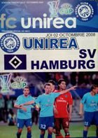 FC Unirea - Hamburger SV UEFA Cup official match programme (02.10.2008)