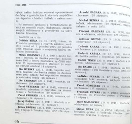 60 years of football in Previdza (Slovakia)