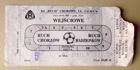 Ruch Chorzow - Ruch Radzionkow (09.09.1998) - Ekstraklasa match ticket