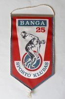 25th Anniversary Banga Kaunas pennant