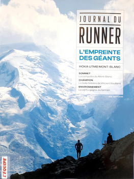 Journal de Runner UTMB Mont Blanc 2025 (L'Equipe magazine special edition)