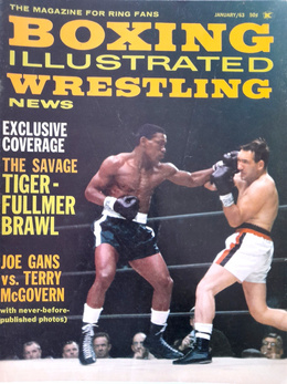 Boxing Illustrated Wrestling News magazine 1963 (set of 9 issues)