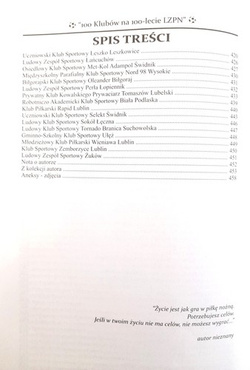 100 clubs for 100th Anniversary of Lublin District Football Association