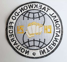 International Taekwon-do Federation big stripe (official product)