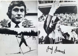 Postcard Jozef Luszczek - Skiing World Champion Lahti 1978 (Collectors Club)
