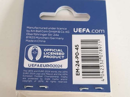 Miniature replica of the trophy of the UEFA Euro 2024 Germany, 4,5 cm (Official Licensed Product)