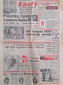 Sport magazine nr 117/1976 (Preview of UEFA Euro 1976)