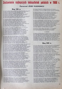 Monthly magazine Athletic - Yearbook 1967 (complete)