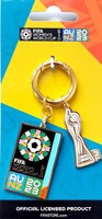FIFA Women's World Cup AU NZ 2023 official logo & trophy one side keyring (Official Licensed Product)
