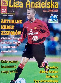 English League season 2000/2001 Fans Guide (Pilka Nozna magazine)
