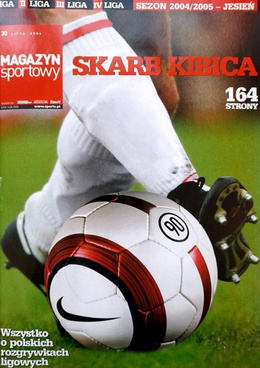 Polish Ekstraklasa and II-IV league 2004-2006 Fan's Guides (Przeglad Sportowy, Sport, Tempo magazines) hardcover