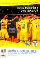 Romania - Faroe Islands (29.03.2015) - Official Euro 2016 qualification match programme
