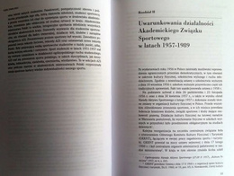 Academic Sports Association in PRL History of AZS Volume II