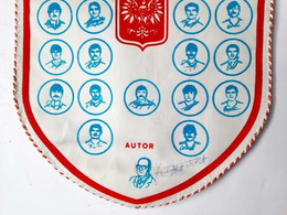 Poland national football team Mexico'86 FIFA World Cup pennant
