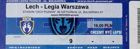 Lech Poznan - Legia Warsaw I league (03.04.2004) ticket