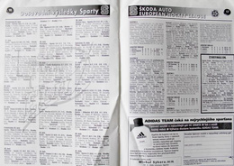 The Czech ice hockey league programmes 2000-2009 (four items)