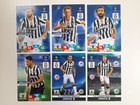 Juventus FC UEFA Champions League 2013-2015 players set of 6 Panini cards