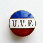France Cycling Association UVF old badge (1938, signature)