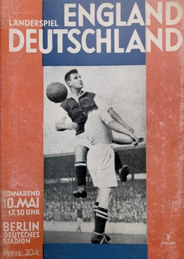Germany - England friendly match (10.05.1930) official programme reprint (limited edition)