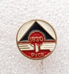 Lokomotiv Ruse crest badge (lacquer)
