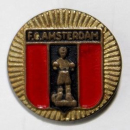 FC Amsterdam badge (lacquer, with signature)