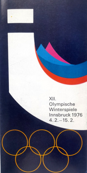 Winter Olympic Games Innsbruck 1976 official mini guide