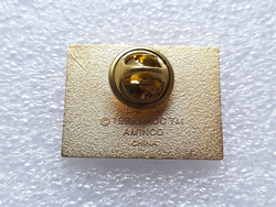 1998 Nagano Winter Olympic Games Latvia Olympic Committee badge (official product, signature)